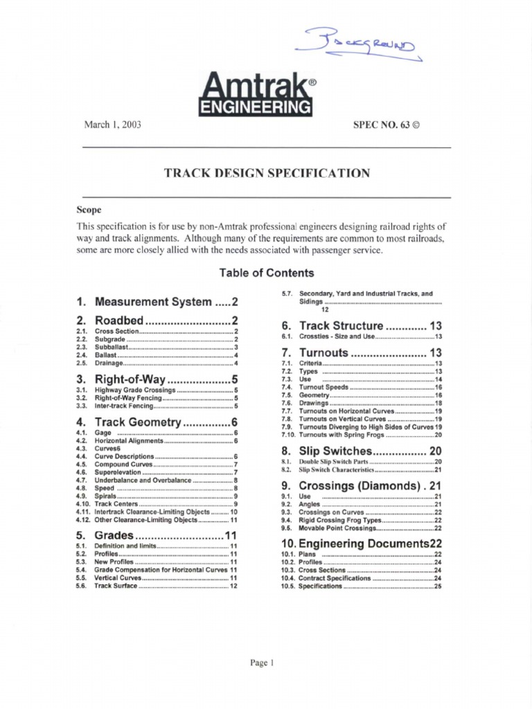 13Amtrak Track Design Requirements PDF