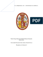 Informe Final de Bioquimica de Alimentos Espinaca