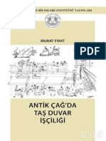 Antikçağda Taş Duvar İşçiliği - Murat Fırat