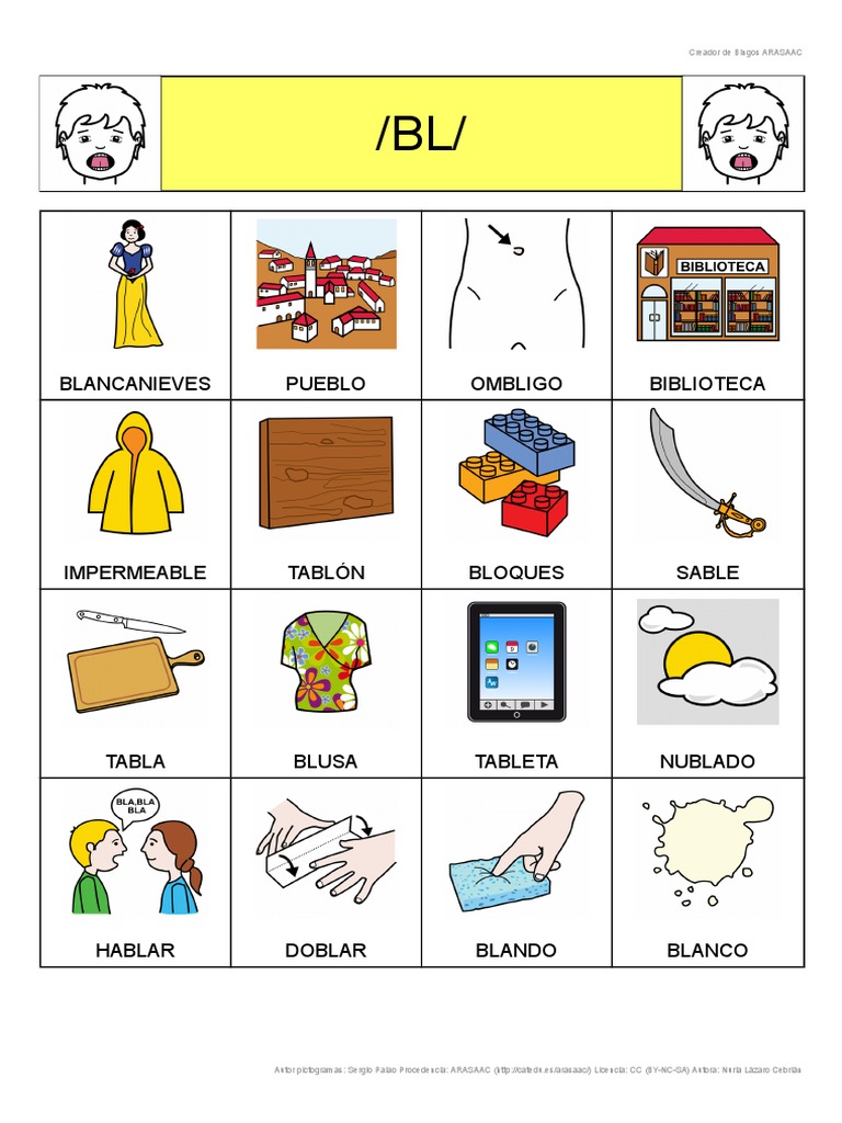 Bingo Sinfones Bl Pl Fl Cl Gl