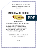 Empresa de Chifon