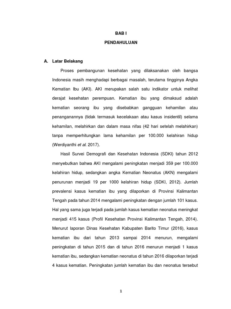 GAMBARAN RENDAHNYA PELAKSANAAN PROGRAM PERENCANAAN PERSALINAN DAN GAMBARAN RENDAHNYA PELAKSANAAN PROGRAM PERENCANAAN PERSALINAN DAN