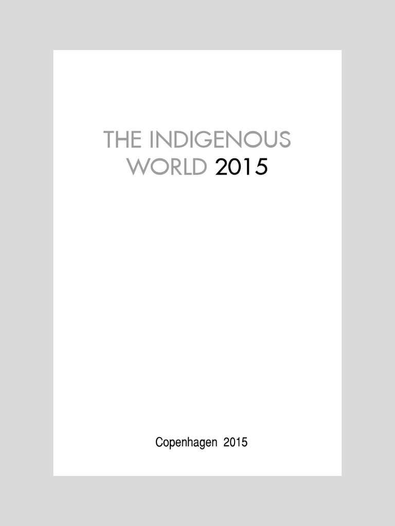 0716 THE INDIGENOUS ORLD 2015 Eb PDF PDF Greenland Inuit pic