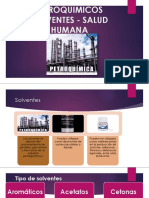 Toxicología. Solventes y Salud Humana