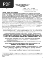 Motion For Special Grand Jury To Investigate Judge Henry Hudson and Judges