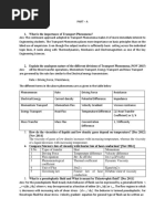 Transport Phenomena