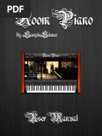 Room Piano Manual