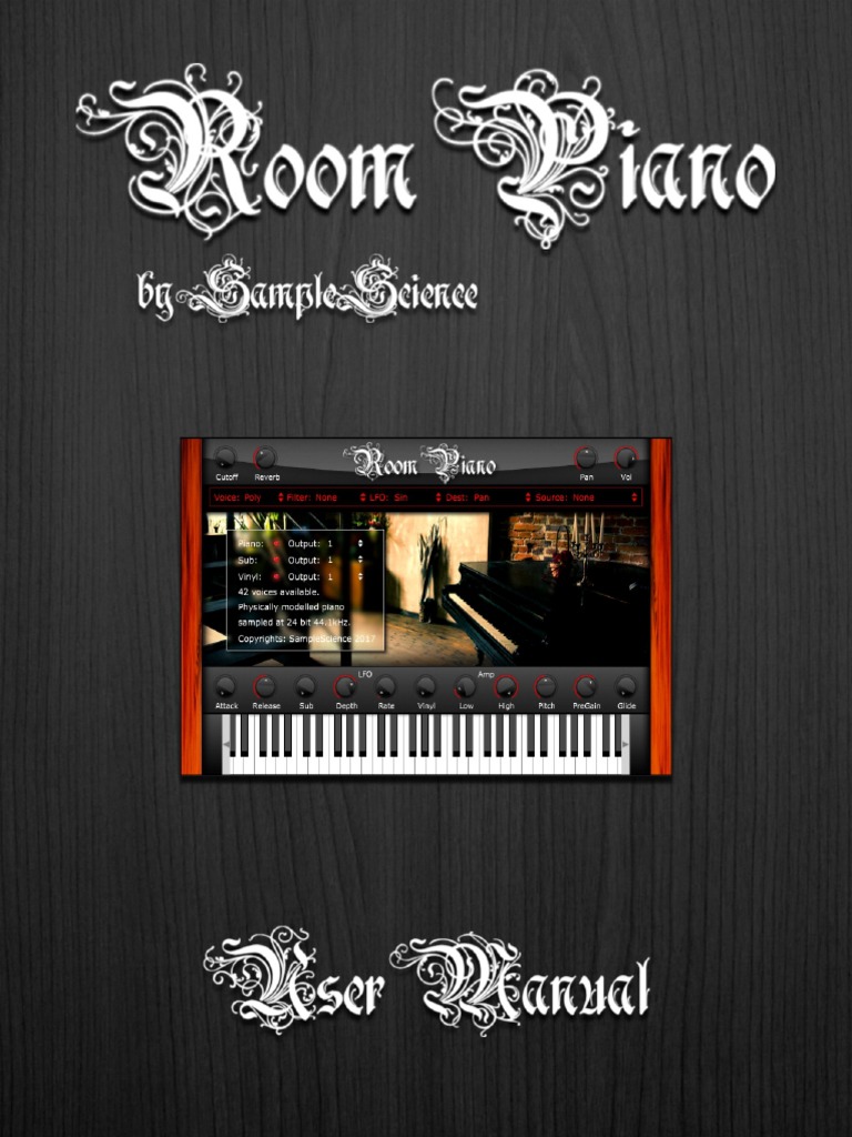 Room Piano Manual PDF Piano Electronics
