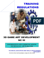 TR - 3D Game Art Development NC III