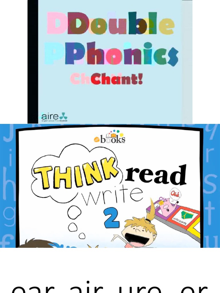 PhonicsEar, Air, Ure, Er PDF