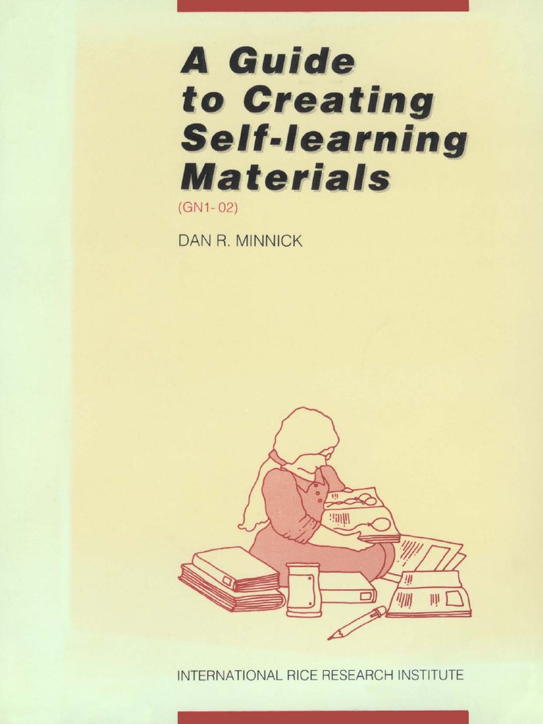 En Pedagogy Guide To Create Self Learning Material PDF | PDF ...