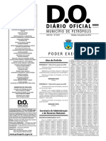 Prefeitura de Petrópolis publica atos e boletim no Diário Oficial