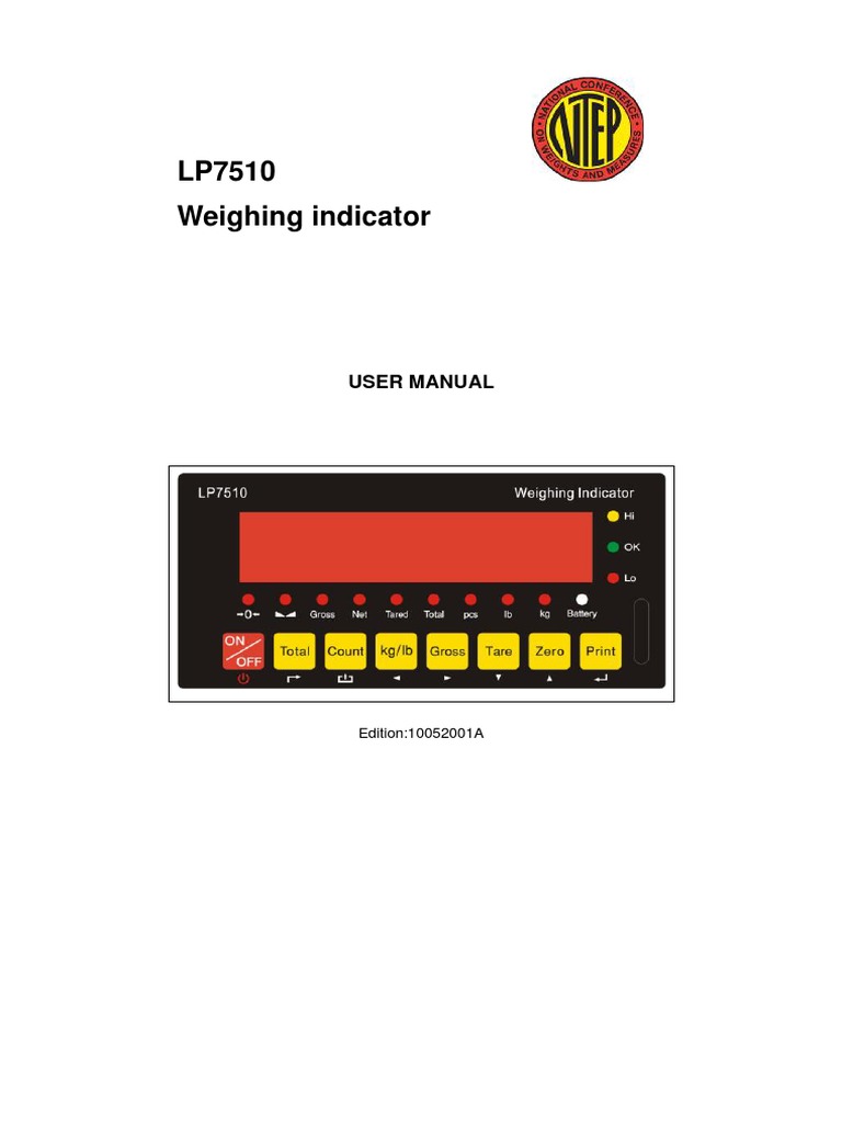 LP7510 Manual PDF Battery (Electricity) Power Supply
