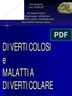 Diverticolosi e Malattia Diverticolare PDF