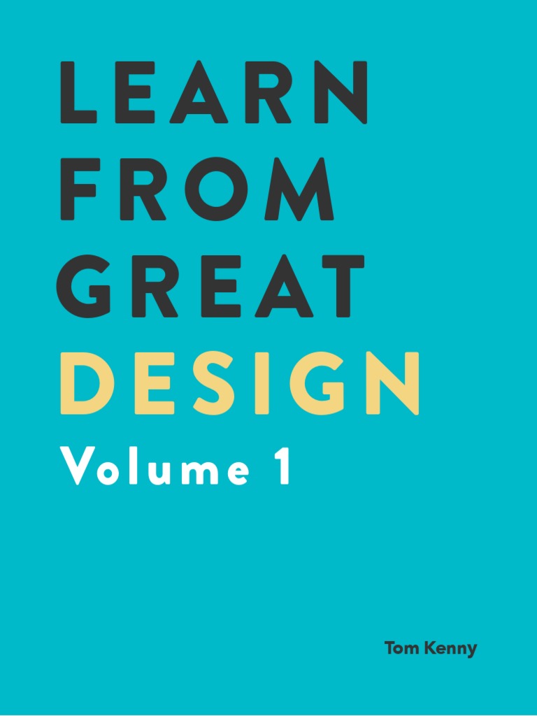 Learn From Great Design Volume 1 PDF Icon 3 D
