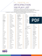 Full 150 Playlist Check List