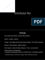 Distributor RoI