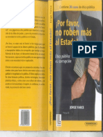 ¡Por Favor No Roben Más Al Estado! PDF