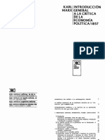 1.1. MARX Karl - Introducción General A La Crítica de La Economía Política (1857)