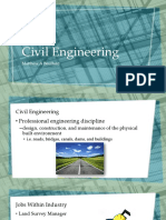 Civil Engineering: Matthew A Bouffard