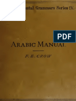 Arabic Manual Levantine F E Crow