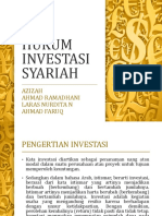 Hukum Investasi Syariah Fiixxxx