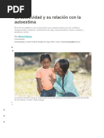La Asertividad y Su Relación Con La Autoestima