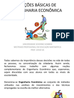 Noções Básicas de Engenharia Econômica