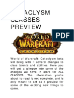 Beta Cataclysm Classes Preview