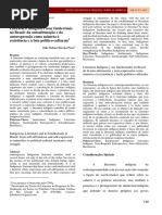Literatura Indígena e Seus Intelectuais No Brasil
