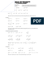 Ecuaciones Exponenciales (Faciles) PDF
