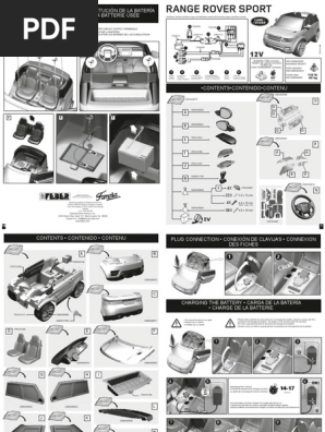 feber range rover 12v charger