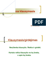 Aktyvus Klausymasis Seminaras Klaipedoje