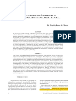 Abordaje Epistemologico Salud Medio Laboral Ramos-cabrera