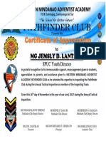Certificates For Tactical