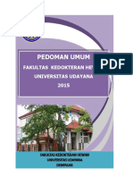 Pedoman Umum: Fakultas Kedokteran Hewan Universitas Udayana 2015