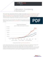 Classical Asset Allocation - Combining Markowitz and Momentum