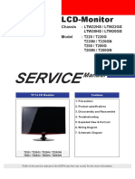Samsung Monitor TFT-LCD T220 T220G T220N T220GN T200 T200G T200N T200GN