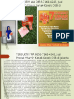 TERBUKTI!! WA 0858-7161-4243, Jual Produk Vitamin Kanak-Kanak OSB Di Jakarta