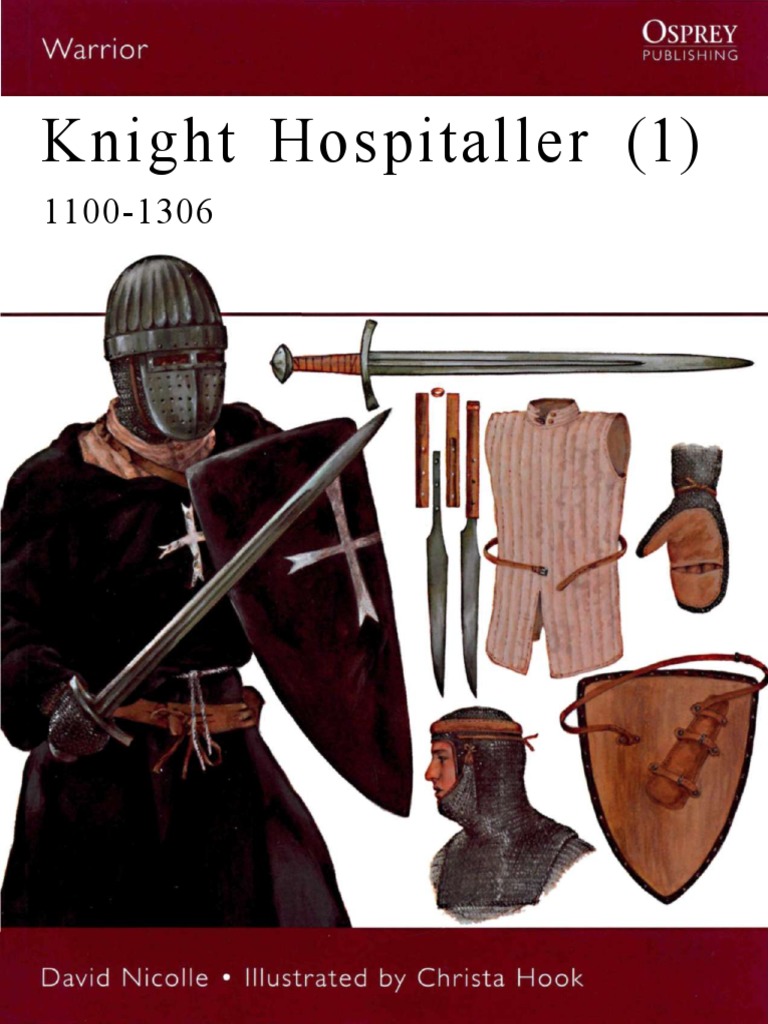263044890 Osprey Warrior 33 Knight Hospitaller 1 1100 1306 - 