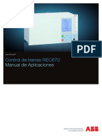 Manual de Aplicaciones Control de Barras REC670 PDF