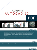 Curso De: Autocad 3D