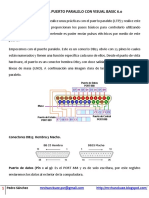 Control Del Puerto Paralelo Con Visual Basic 6.0