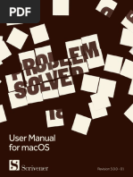 Scrivener Manual Mac