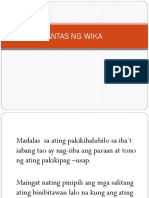 Antas NG Wika