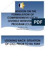 1 - Situation of CICL Prior To RA 9344