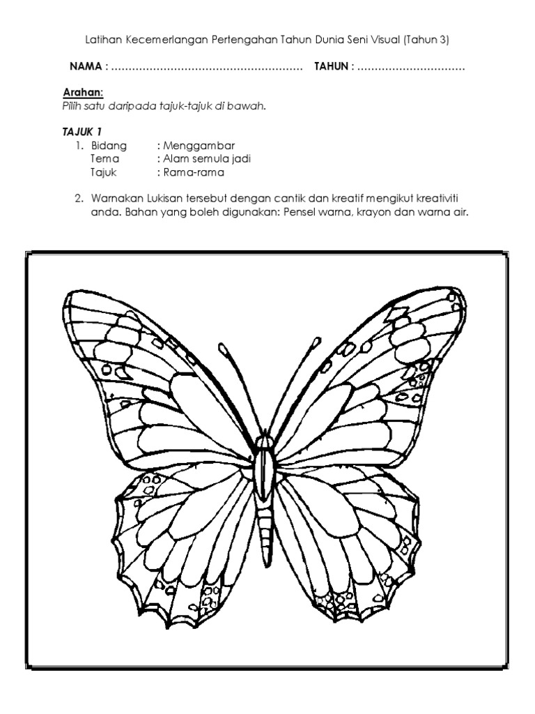 Soalan Dunia Seni Visual Tahun 3 Kssr Pdf