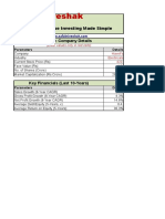 Stock Analysis Excel Revised March 2017