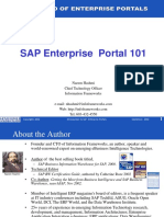 SAP Enterprise Portal 101: Naeem Hashmi Chief Technology Officer Information Frameworks