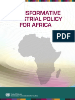 Transformative Industrial Policy For Africa